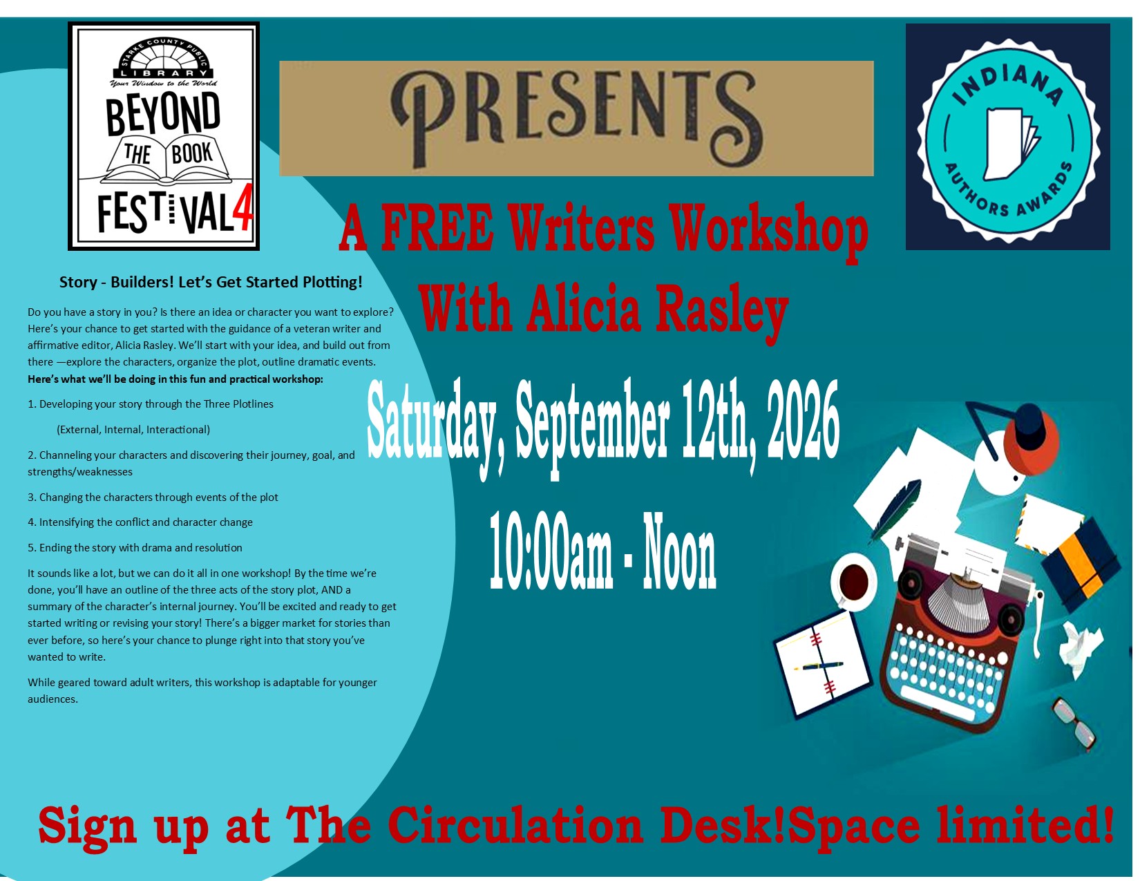 Writers workshop flyer