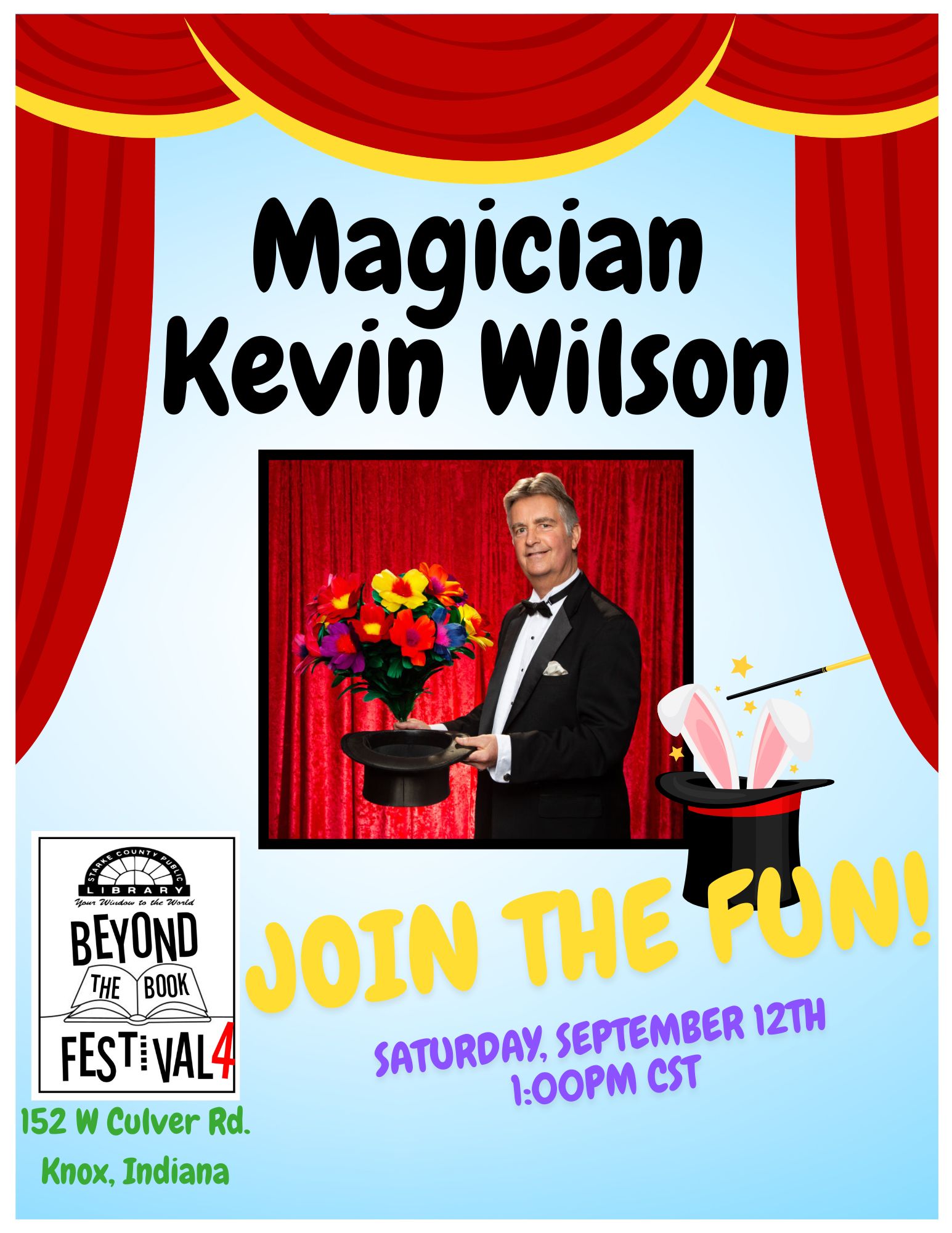 Magician Kevin Wilson Flyer