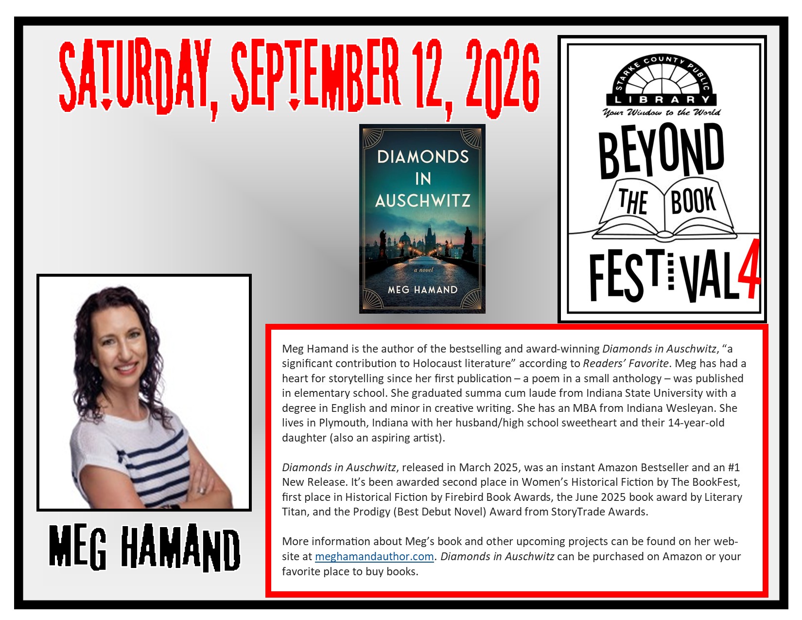 Meg Hamand bio flyer