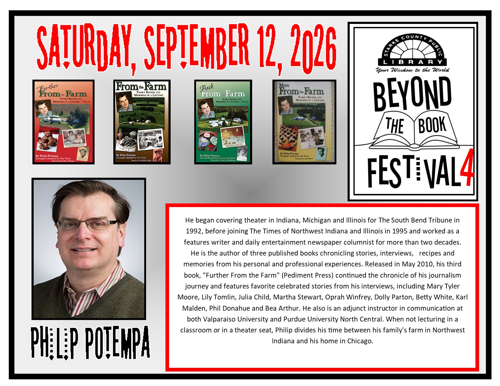 Phil Potempa bio Flyer