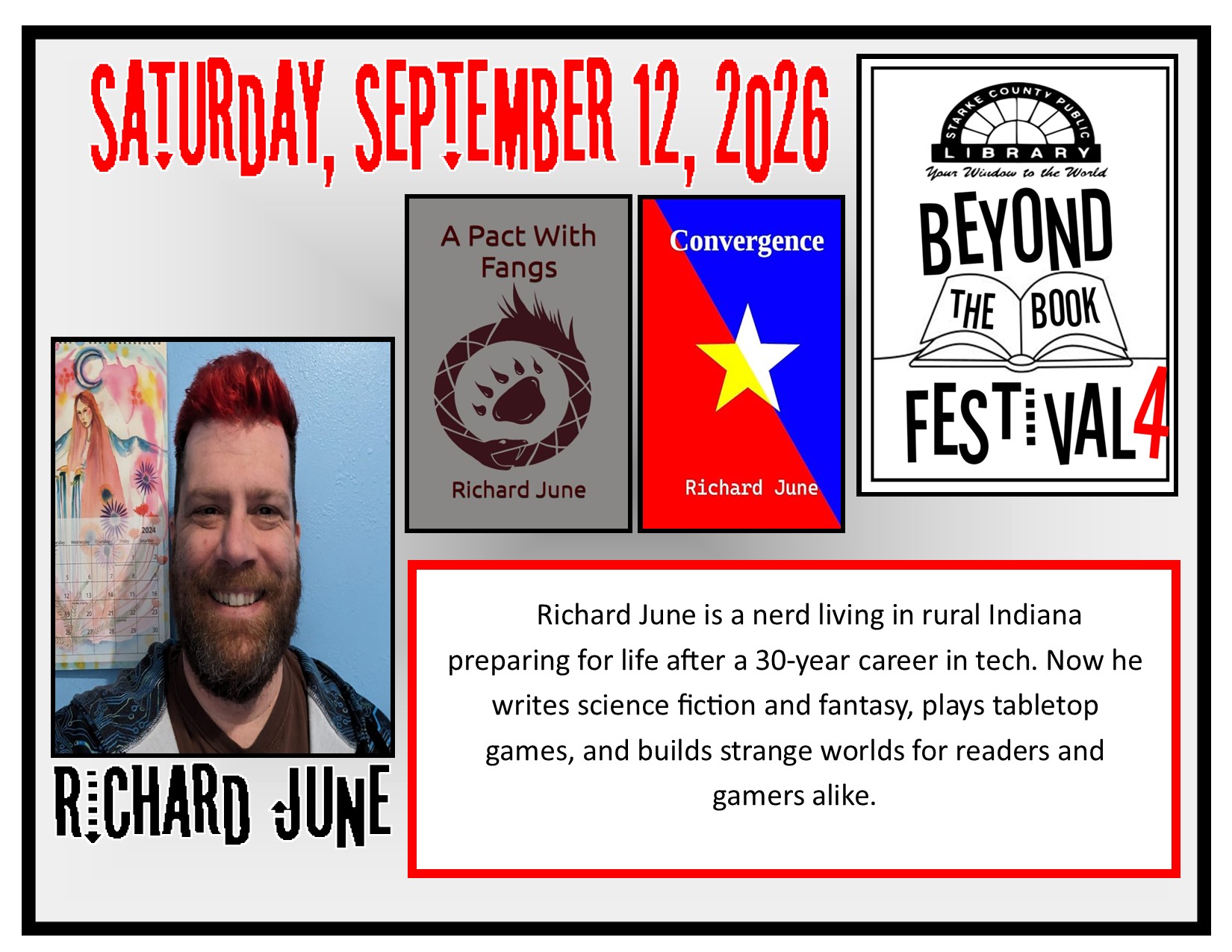 Richard June Bio flyer