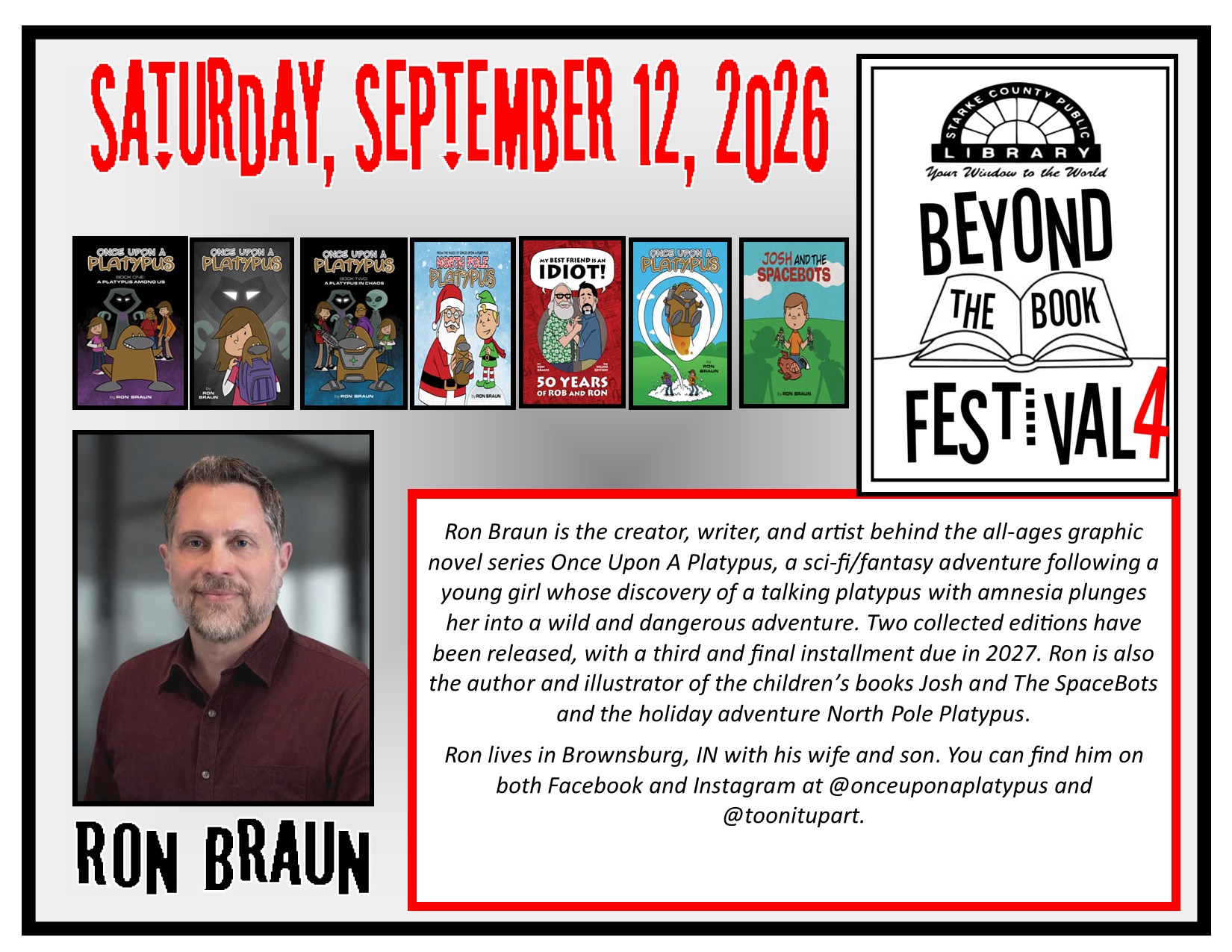 Ron Braun Bio Flyer