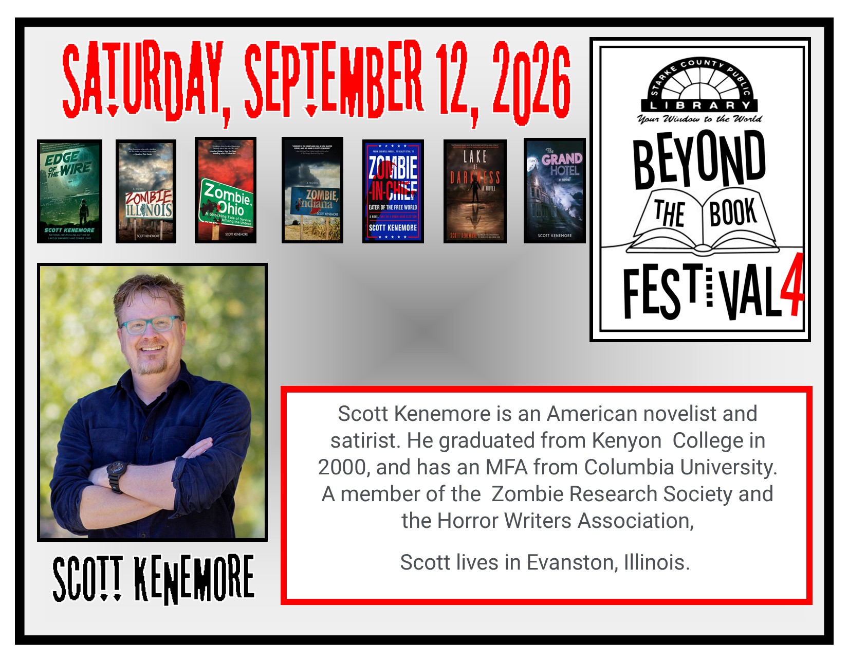 Scott Kenemore Bio flyer