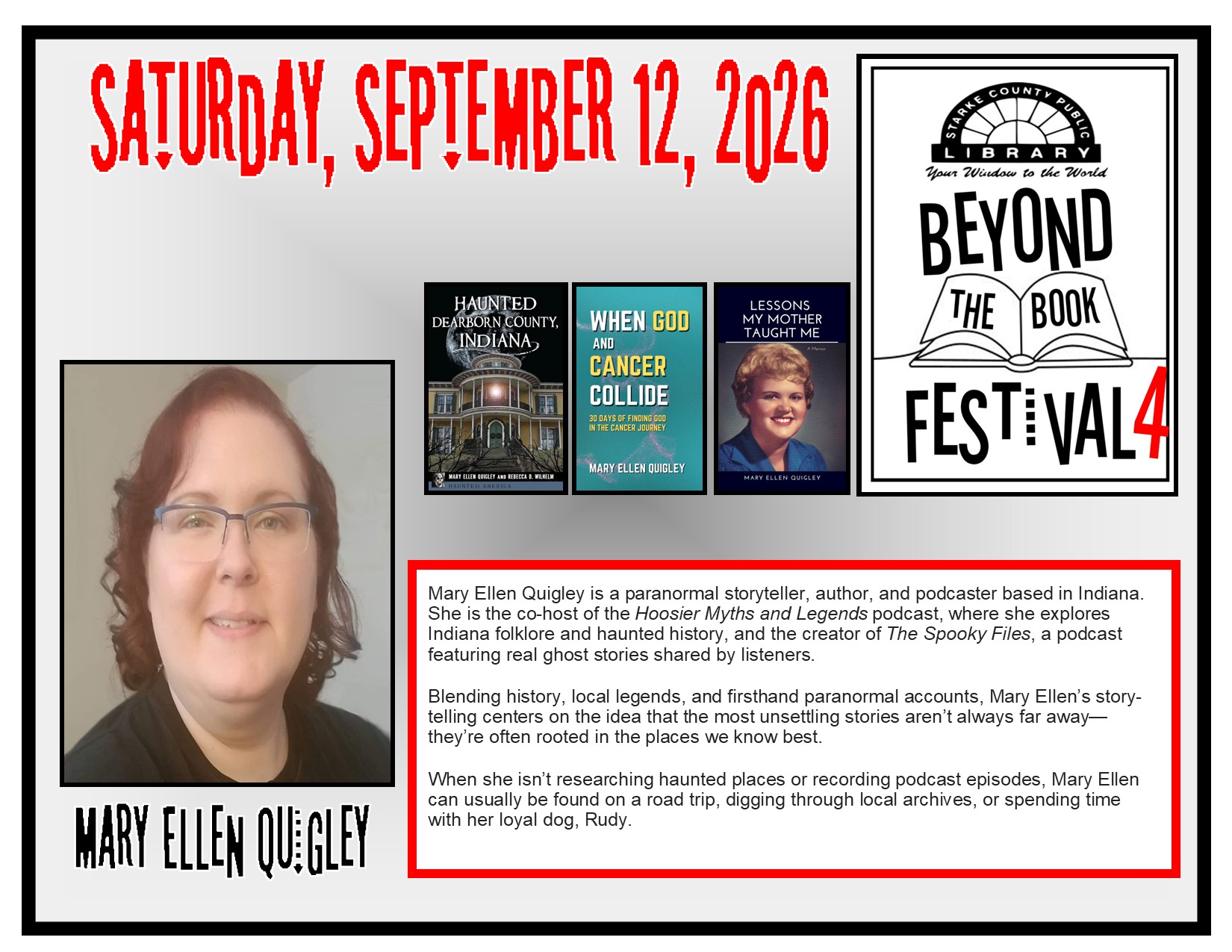 Mary Ellen Quigley bio flyer