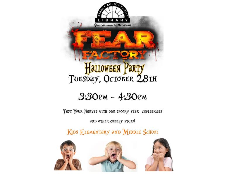 Fear Factory Halloween Flyer!