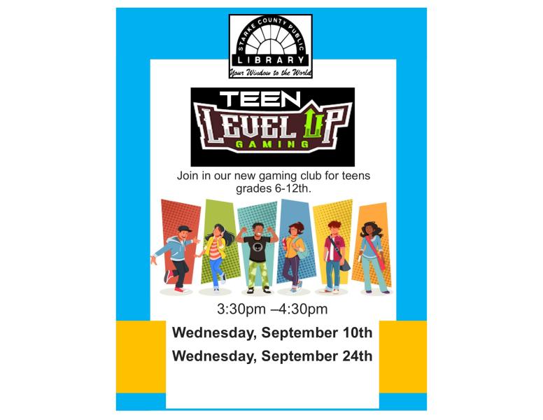 Level Up Teen Flyer Image
