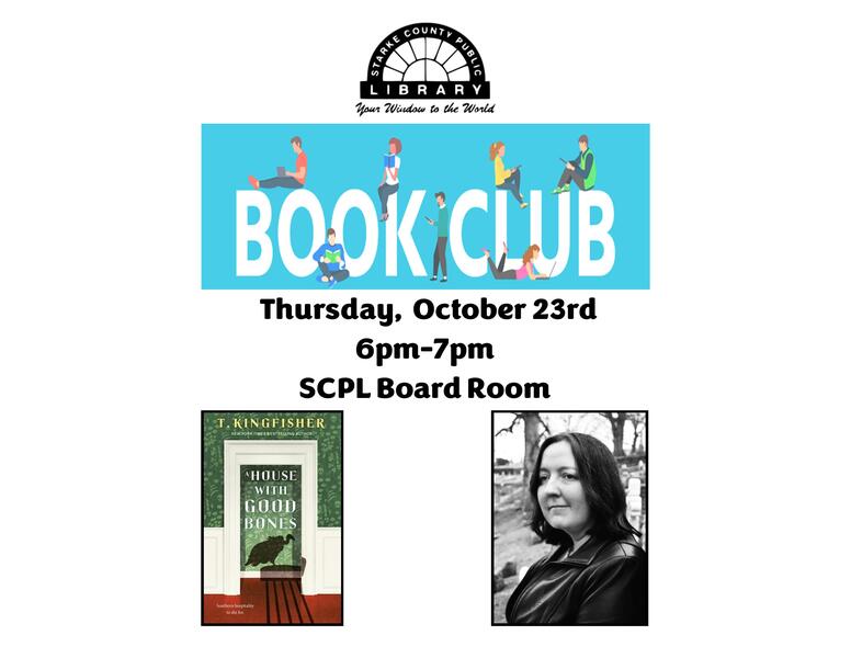 Book Club T Fisher House with Good Bones!