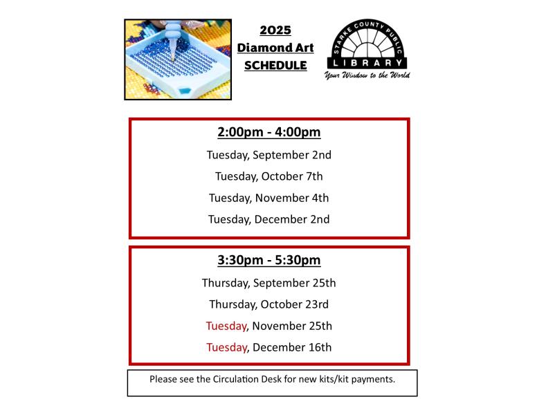 diamond Art 2025 flyer