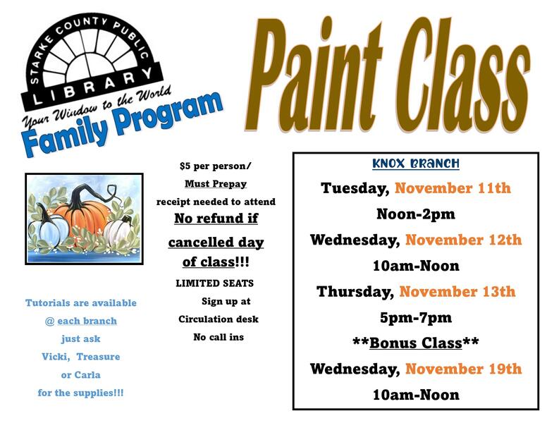 3 Pumpkin picture for paint class flyer