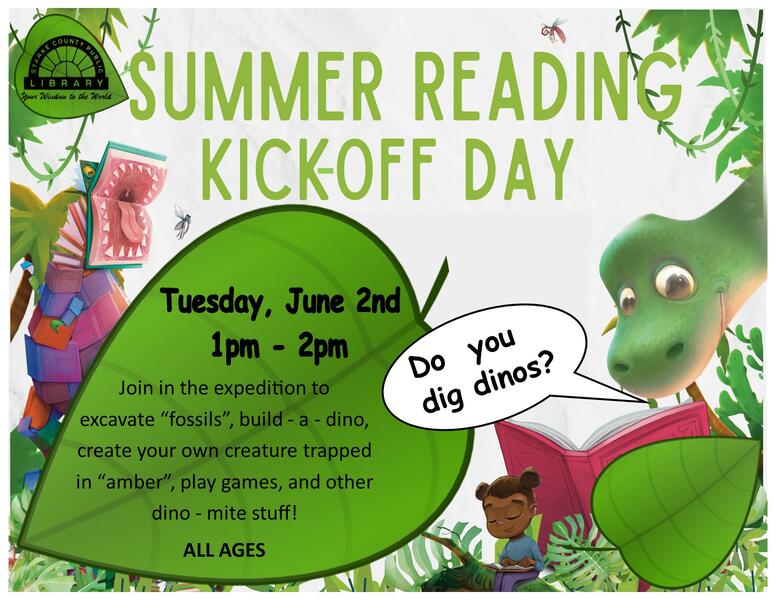 Summer Reading Kick-off Flyer