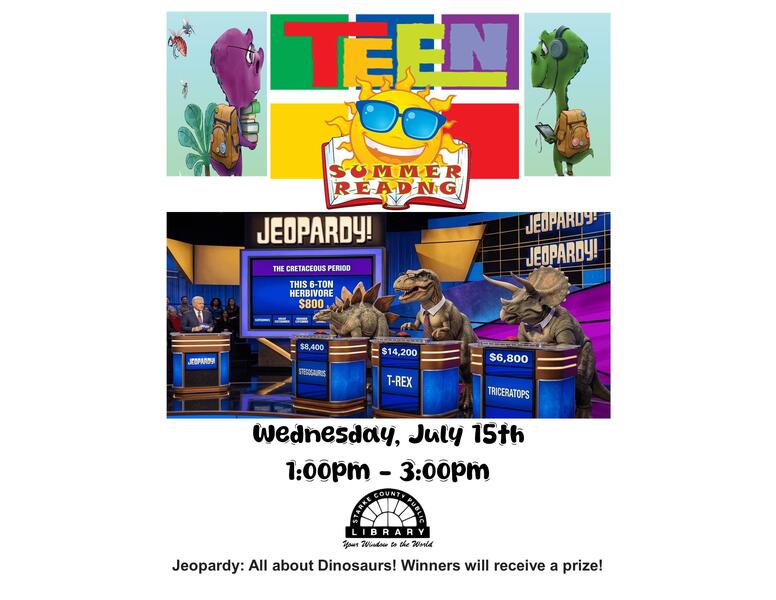 Teen Dino Jeopardy