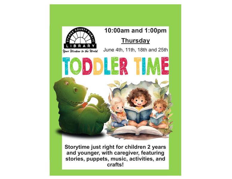 Summer Toddlertime flyer