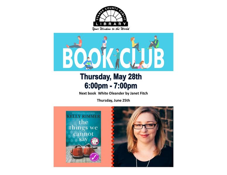 May Book Club Flyer