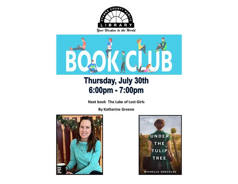 Book club flyer