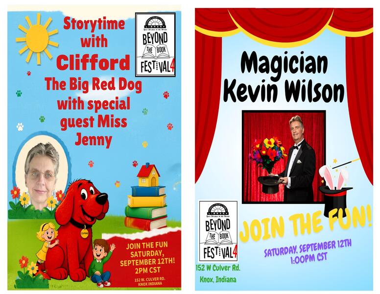 Clifford and Magician flyer