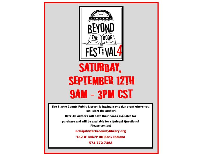 Beyond The Book Festival 4 flyer