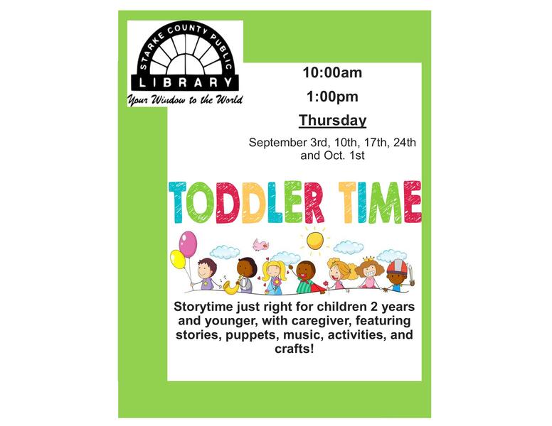 Toddler time Flyer