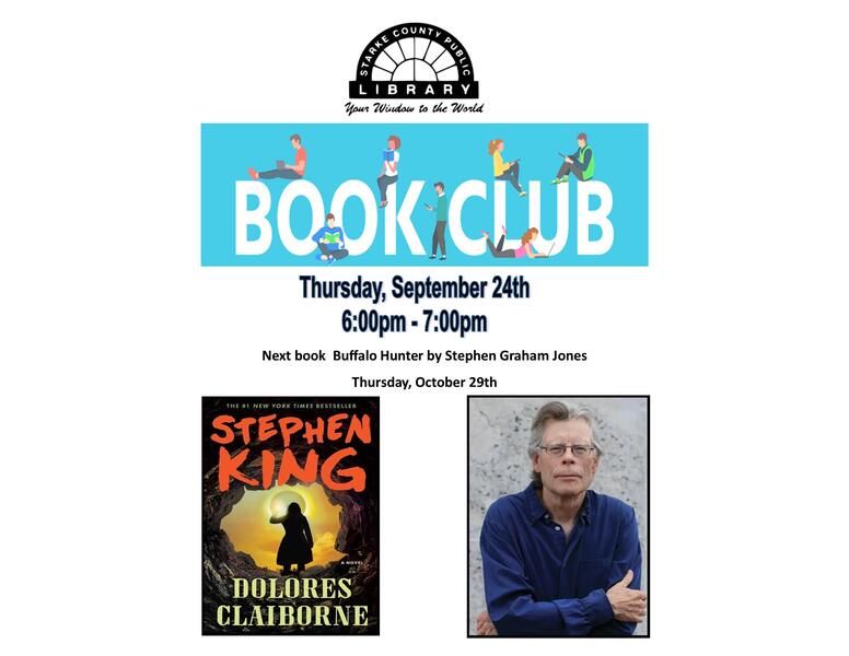 Book club flyer
