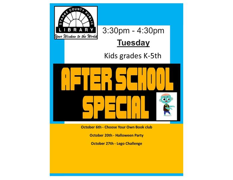 Afterschool Special flyer
