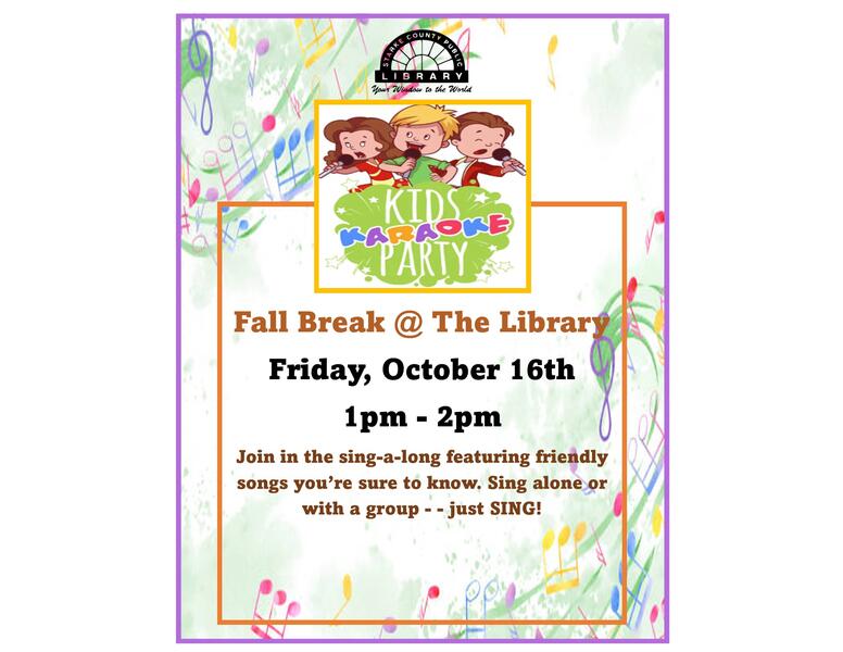 Kids Karaoke Flyer