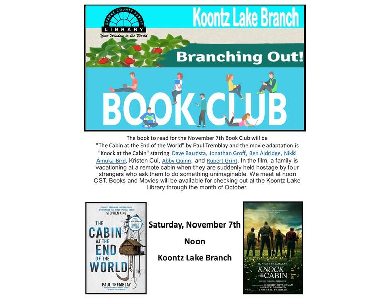 KL Book Club Flyer