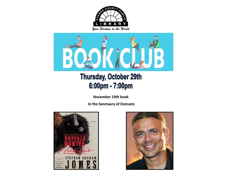 Book club flyer