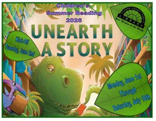 Children's Summer Reading 2026 Flyer
