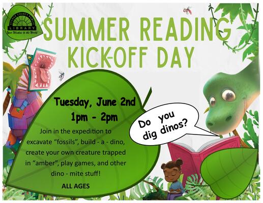 Summer Reading Kick-off Flyer