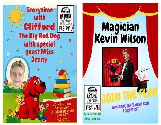 Clifford and Magician flyer