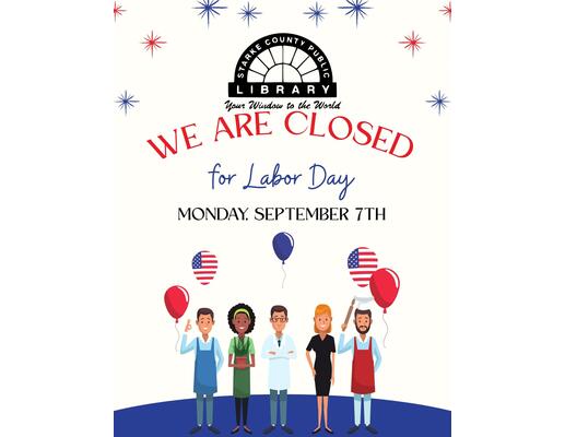 Closed labor Day Flyer
